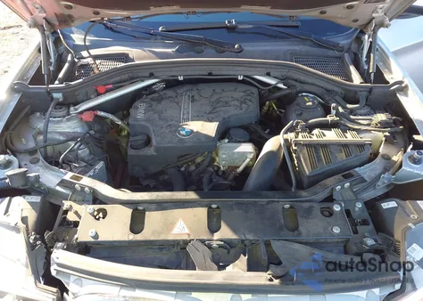 2016 BMW X3 xDrive28I из США, поврежденный, VIN 5UXWX9C52G0D85025